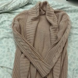 Dusty rose slouchy sweater